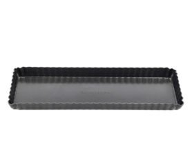Blomsterbergs Obdelníková forma na koláč 35x11x2,6 Dark Grey