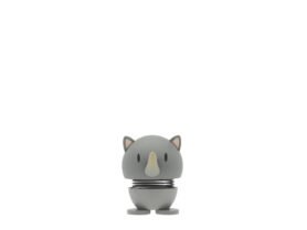 Figurka Hoptimist Nosorožec Soft S Grey