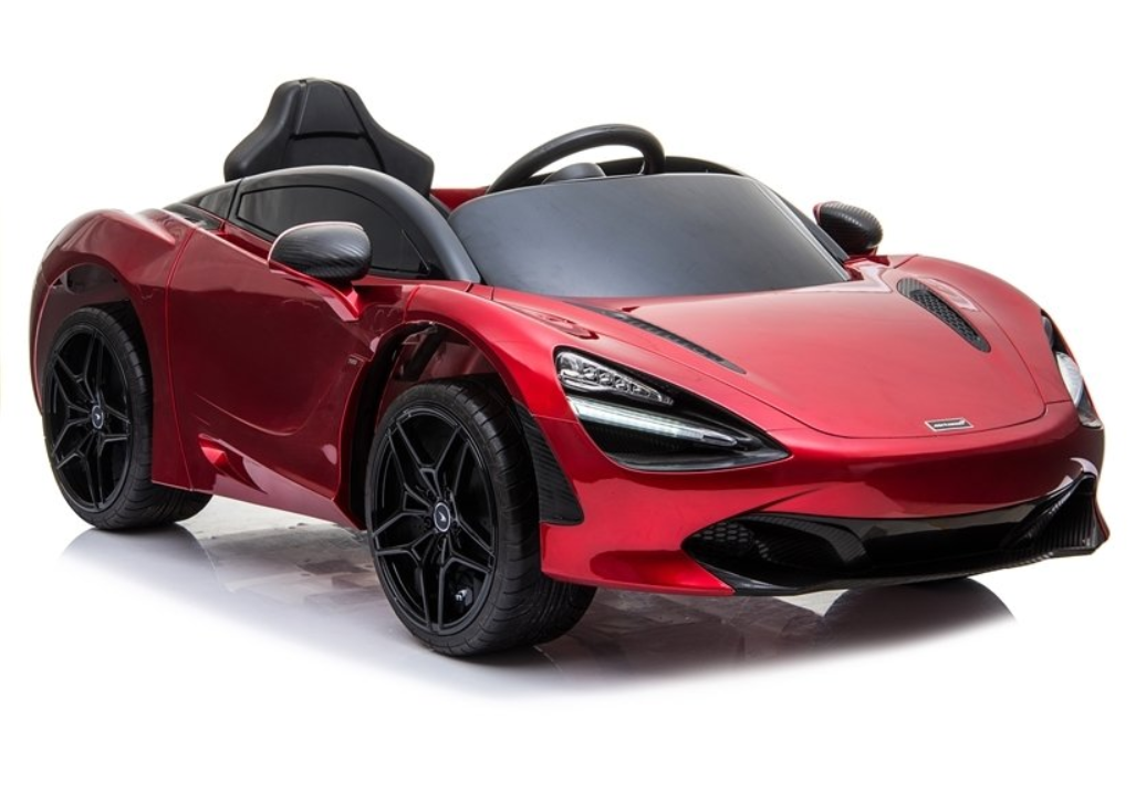 HračkyZaDobréKačky Dětské elektrické autíčko McLaren 720S lakované červené