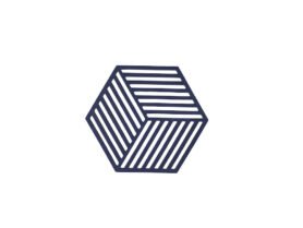 Zone Denmark Silikonová podložka pod horké Hexagon Midnight