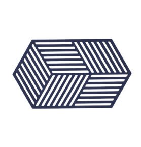 Zone Denmark Silikonová podložka pod horké Hexagon Midnight