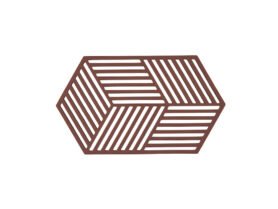 Zone Denmark Silikonová podložka pod horké Hexagon Burgundy