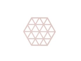Zone Denmark Silikonová podložka pod horké Triangles Rose