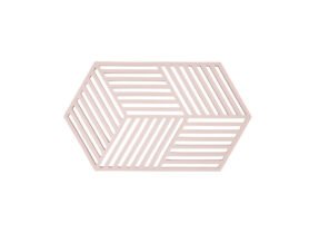 Zone Denmark Silikonová podložka pod horké Hexagon Rose