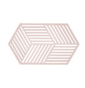 Zone Denmark Silikonová podložka pod horké Hexagon Rose