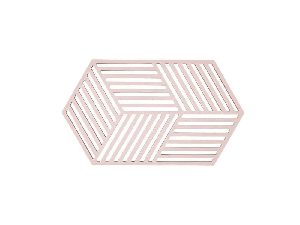 Zone Denmark Silikonová podložka pod horké Hexagon Rose