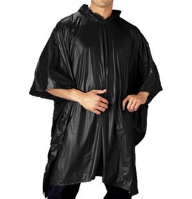 ROTHCO pončo VINYL 125 x 200 cm ČERNÉ