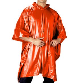 ROTHCO pončo VINYL 125 x 200 cm ORANŽOVÉ