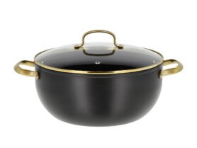 Holm Kastrol Brasserie 8 l černý