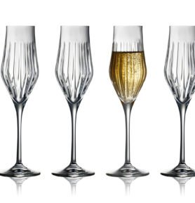 Lyngby Glas Sklenice na šampaňské Ane 23 cl (4 ks)