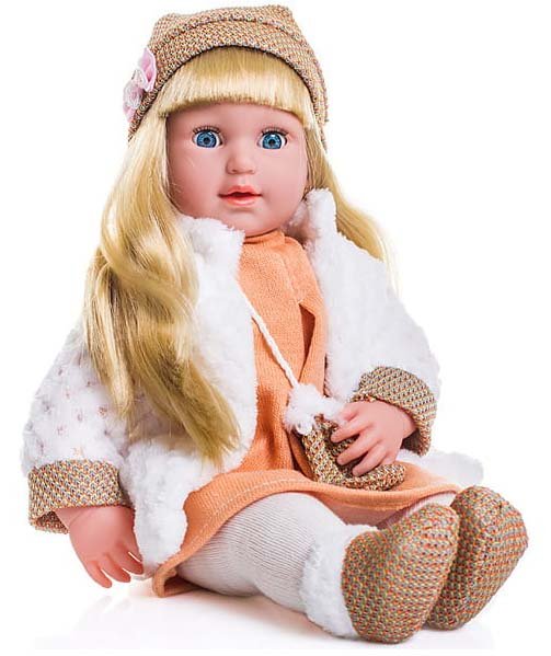 Doris Mluvící a zpívající panenka Emilie, 45 cm vzor 35