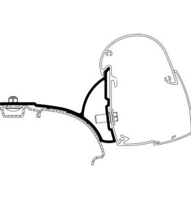 Adaptér VW T5 / T6 pro THULE OMNISTOR 5102