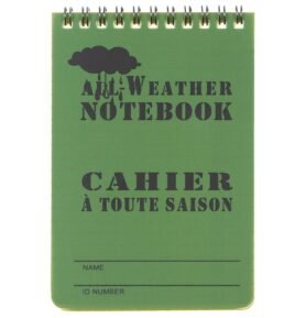 MFH blok / zápisník kroužkový nepromokavý malý 10x15cm