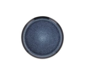 Bitz Kameninový dezertní talíř 21 cm White/Dark Blue