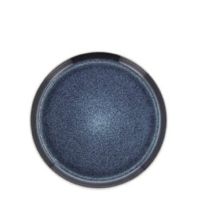 Bitz Kameninový dezertní talíř 21 cm White/Dark Blue