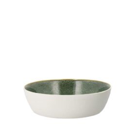 Bitz Kameninová miska na polévku 850 ml White/Green