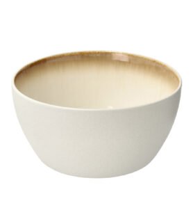 Bitz Kameninová miska 400 ml White/Cream