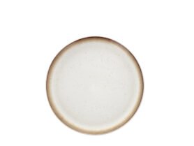 Bitz Kameninový dezertní talíř 21 cm White/Cream