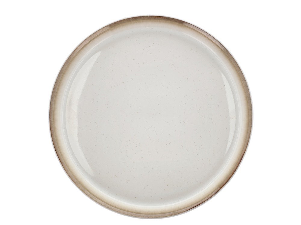 Bitz Kameninový mělký talíř 27 cm White/Cream