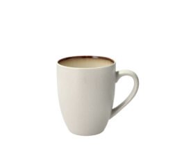 Bitz Kameninový hrnek s ouškem 30 cl White/Cream