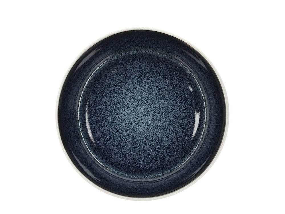 Bitz Kameninová miska na polévku 850 ml  White/Dark Blue