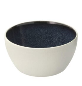 Bitz Kameninová miska 400 ml White/Dark Blue