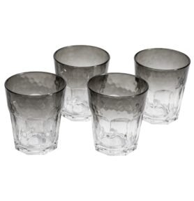 Sada sklenic na pití Bo-Camp SMOKE Barva: kouřově šedá