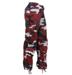 Kalhoty dámské PARATROOPER RED CAMO vel. S
