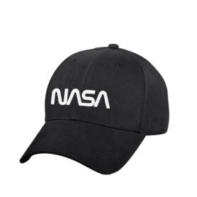 ROTHCO čepice baseball NASA ČERNÁ