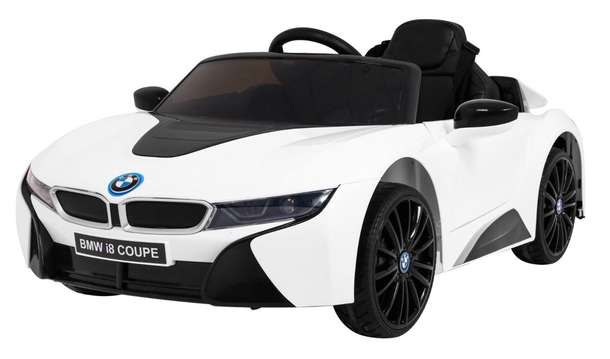 HračkyZaDobréKačky Elektrické autíčko BMW I8 LIFT bílé
