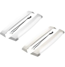 Boční panely s LED MPK VisitonStar M Barva: krémově bílé