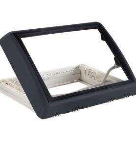 Střešní okno Dometic MIDI HEKI FL 50x70 cm bez nucené ventilace a madlem pro otevírání Barva rámu: Tmavě šedá