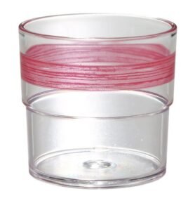 WACA Sklenice na pití - různé barvy, 1ks Barva: Červená