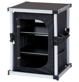 Kempingová skříňka ISABELLA Barva: Tmavě šedá, Model: singl