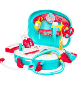 HračkyZaDobréKačky Dětský lékařský kufřík s příslušenstvím