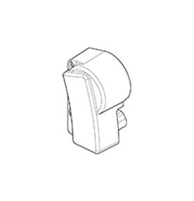 Koncové krytky pro Dometic PW1500 Varianta: ručně, Vyrovnání: vlevo, Barva krytu: bílý