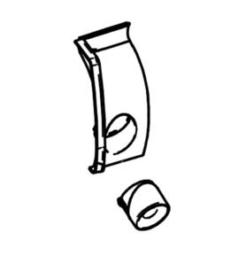 Kryt převodovky pro THULE OMNISTOR 6300 Barva krytu: eloxovaný