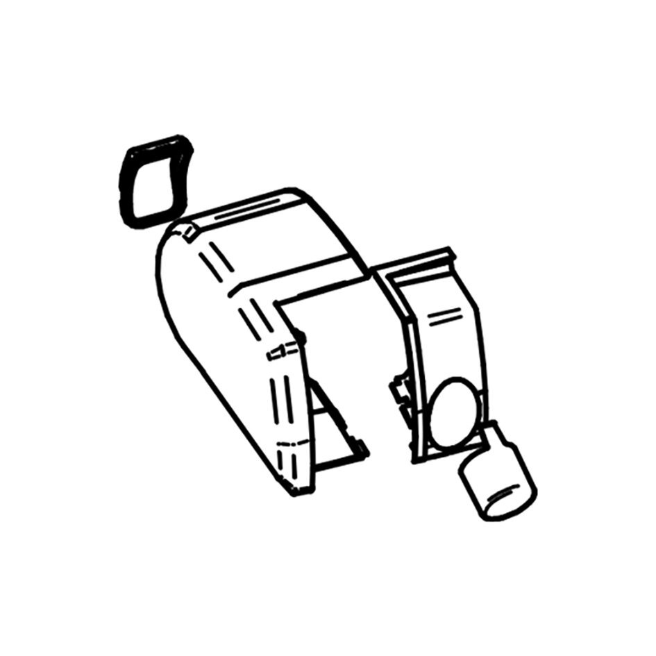 Koncové krytky motoru pro Thule Omnistor 9200 Barva krytu: eloxovaný