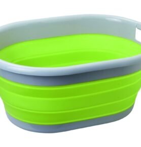 Skládací koš na prádlo BRUNNER Lotus Barva: zelený