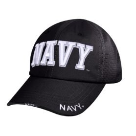ROTHCO čepice NAVY síťovaná ČERNÁ