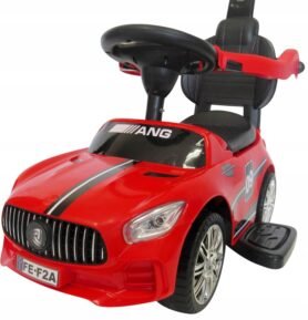 HračkyZaDobréKačky Dětské odrážedlo ANG červené