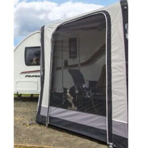 Set přídavných síťových dveří Vango MD202 - Balletto 330 Front Mesh Door Set černá