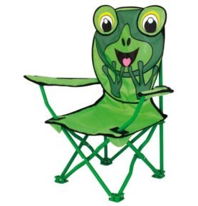 Dětská skládací židle EuroTrail s různými motivy zvířátek Barva: Žába