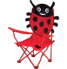 Dětská skládací židle EuroTrail s různými motivy zvířátek Barva: Beruška