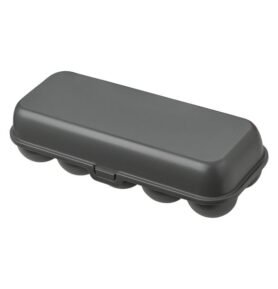 Krabička Koziol na 10 vajec Barva: Tmavě šedá