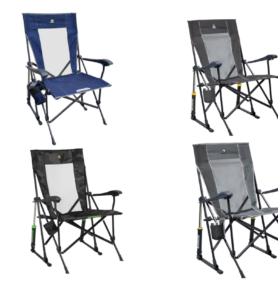 GCI Outdoor Houpací křeslo RoadTrip Rocker™ Barva: Tmavě zelená