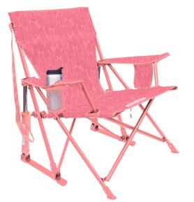 GCI Outdoor Houpací křeslo Kickback Rocker™ Barva: Růžová se vzorem