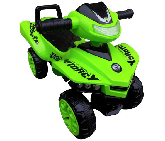 R-Sport HračkyZaDobréKačky odrážedlo Čtyřkolka zelené