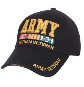 ROTHCO čepice DELUXE ARMY VETERAN ČERNÁ