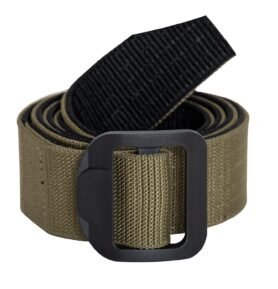 Opasek AIRPORT FRIENDLY oboustranný COYOTE/ČERNÁ vel. S